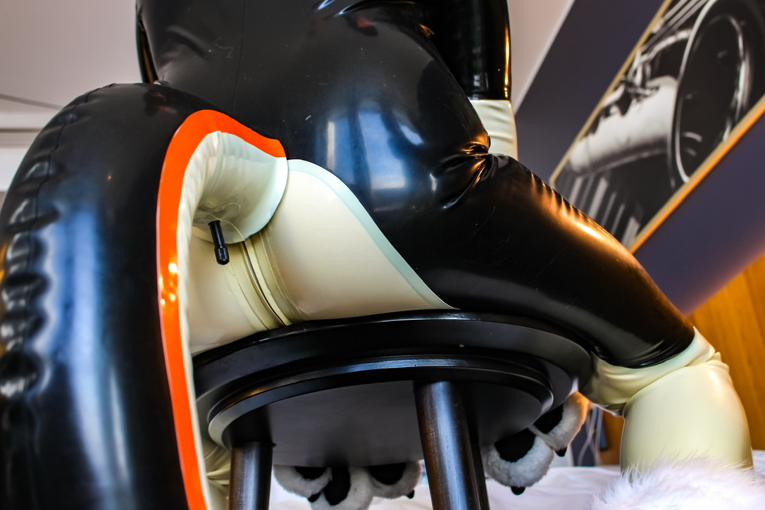 🍑✨👀

📸 <a href="/SarouWolf/">Admiral Sarou - moved to @admiralsarou.bsky.social</a> 
✂️ <a href="/r5suits/">R5Suits (Rodney) 🌰12 years of talent✨</a> 

#latexfur #rubberfur #ShinySaturday #SqueakySaturday