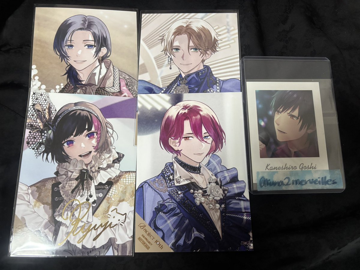 交換】B-PROJECT Bプロ 10th 10周年 POP UP SHOP AGF 特典 ブロマイド