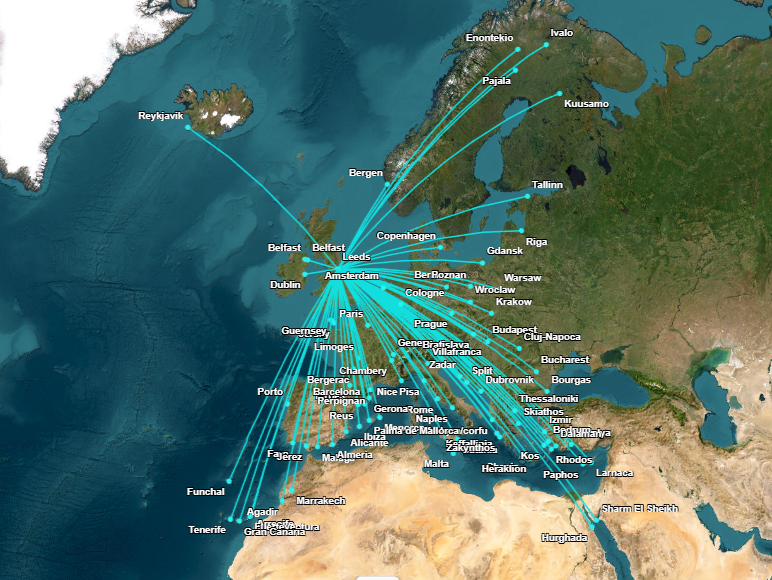 SupportLba's tweet photo. @LBIAirport now has 83 routes with 9 airlines to choose from @jet2tweets @Ryanair @KLM @wizzair @easyJet @AerLingus @SunExpress @TUIUK &amp; Aurigny.

Where will you fly to next from #YorkshireAirport https://t.co/FdnCKDFNvz