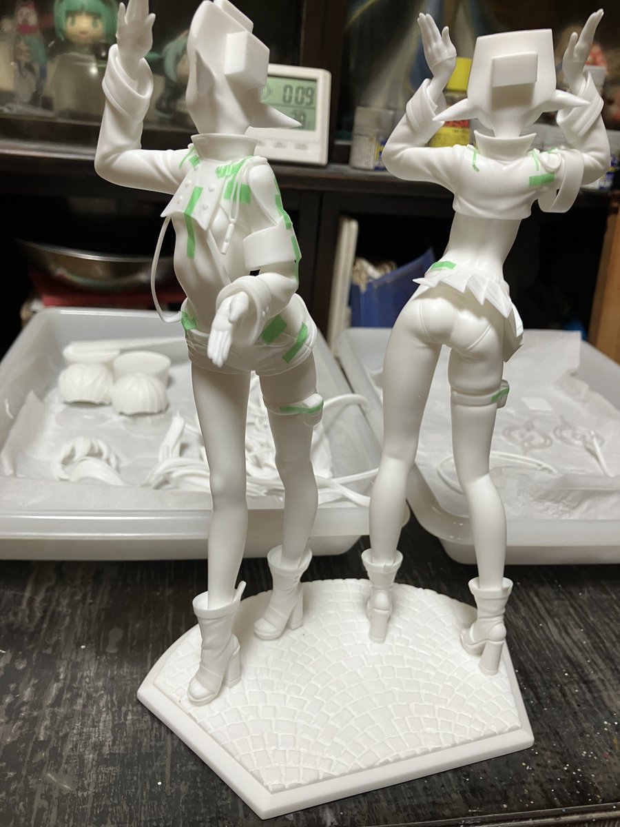 闘神都市『クミコ』ガレージキット アルテミス 1/10 内袋未開封 細かいパーツ激盛りでちょっと怯んでたけどクオリティぐんばつでする