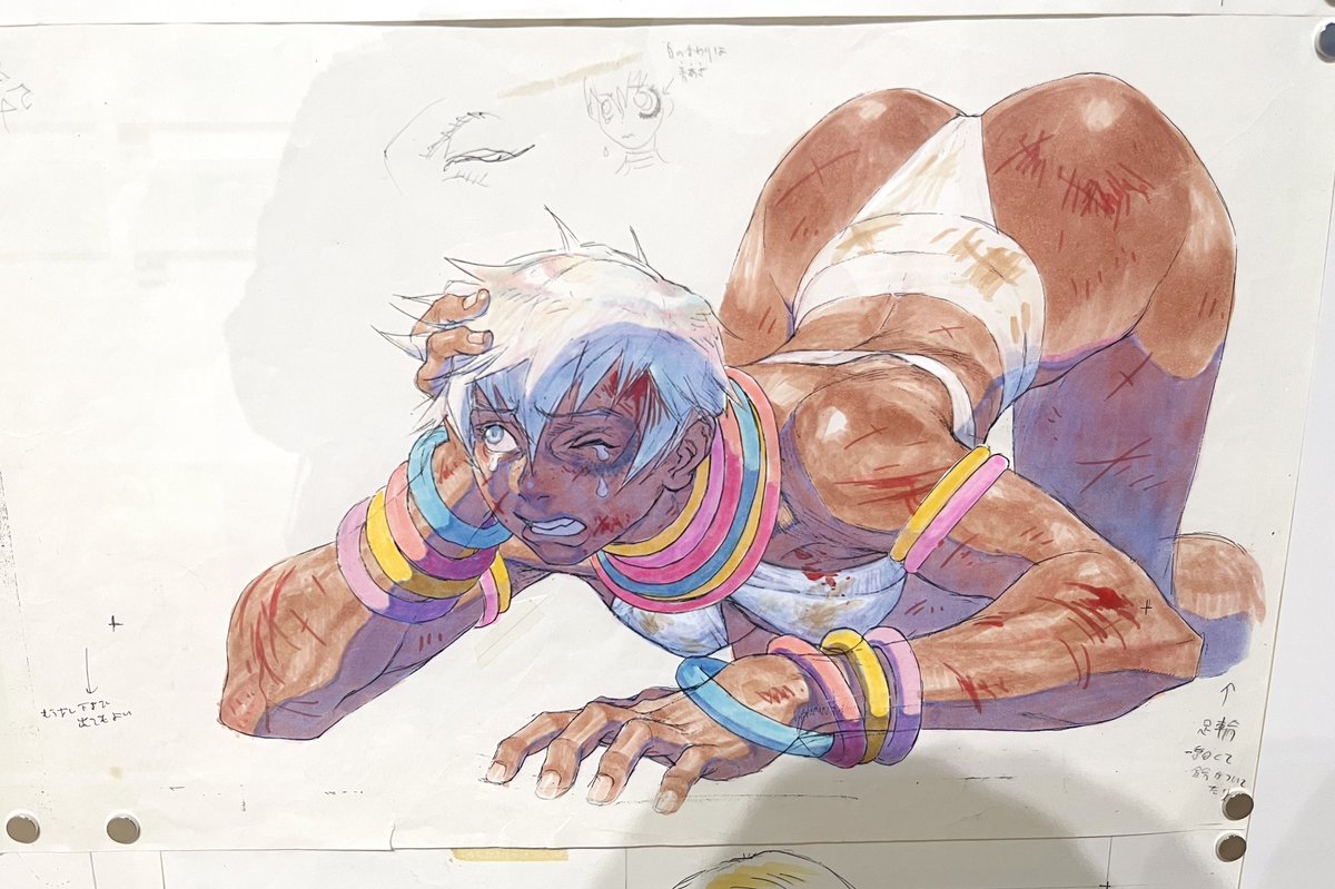 Street Fighter artwork at the Capcom Exhibition! 🔥