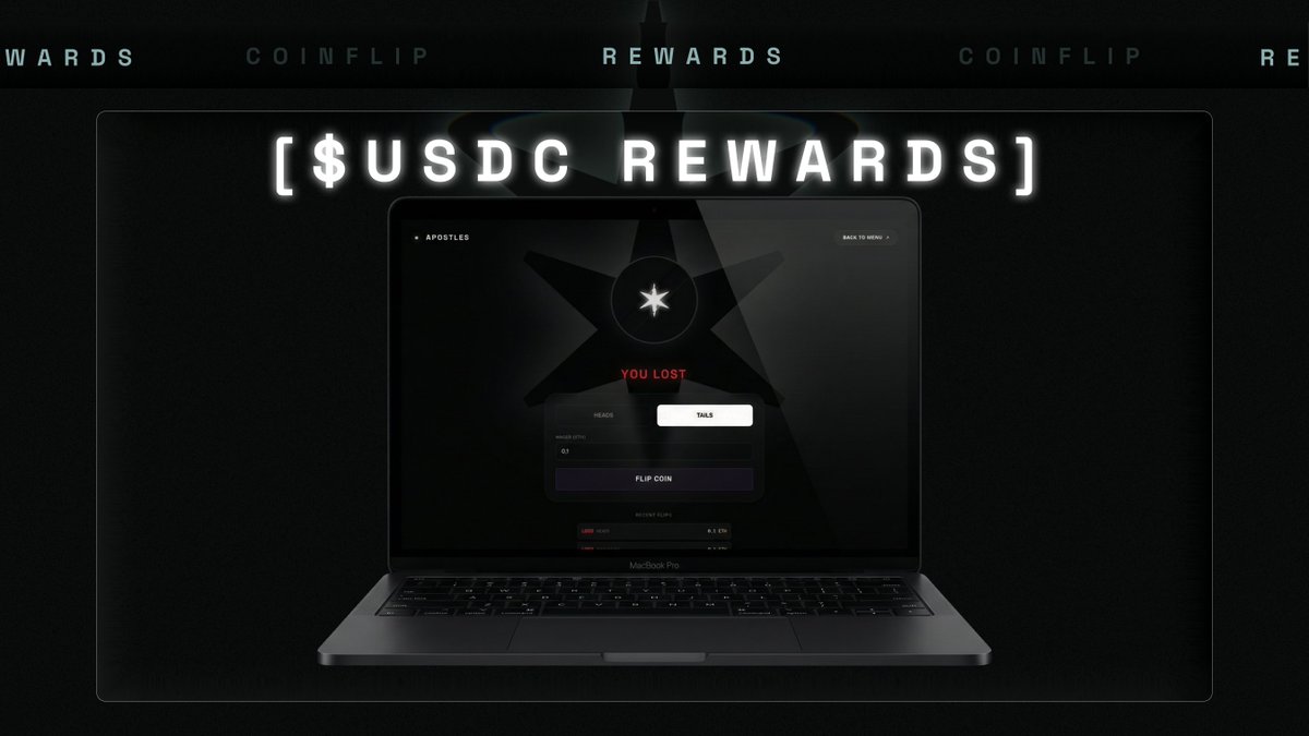 Grab your USDC soon...  
We dont rest, team is working daily on major update.  

The Coinflip pre-release
It will available to everyone, and most importantly:  

>Every NFT holder will receive rewards in $USDC directly to their wallet.  
This isnt some collection coin.

33 RANDOM
