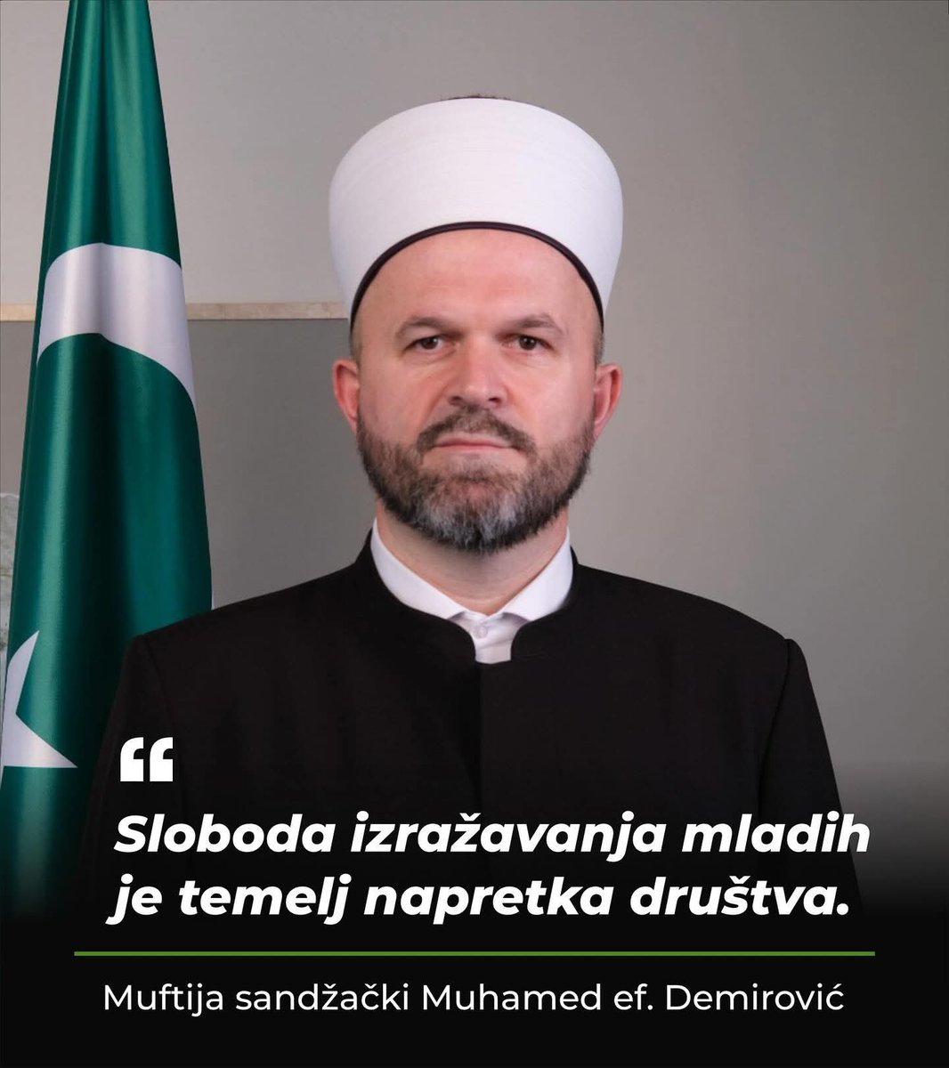 Poštovani građani Novog Pazara, draga braćo i sestre, danas i sutra u naš grad dolaze dragi gosti iz različitih krajeva Srbije, s iskrenom namjerom da pruže podršku našim studentima i profesorima na Državnom univerzitetu u Novom Pazaru.

U duhu naše kulture, čojstva i lijepe