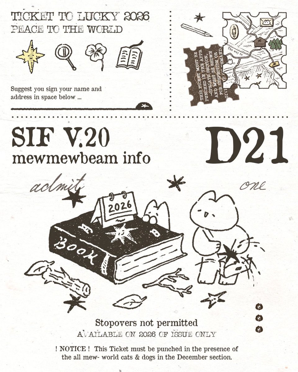 mewmewbeam's tweet image. 🌟RT 두분께 신상set 를 보내드려요

아주 오랜만인듯한 겨울의 서일페,, 이번엔 입구에서 가까운편이라 찾아오시기에 좋을 것 같아요!

D21 냥빔의 여행의 순간들을 담은 신상들을 타래로 소개합니다 🤍