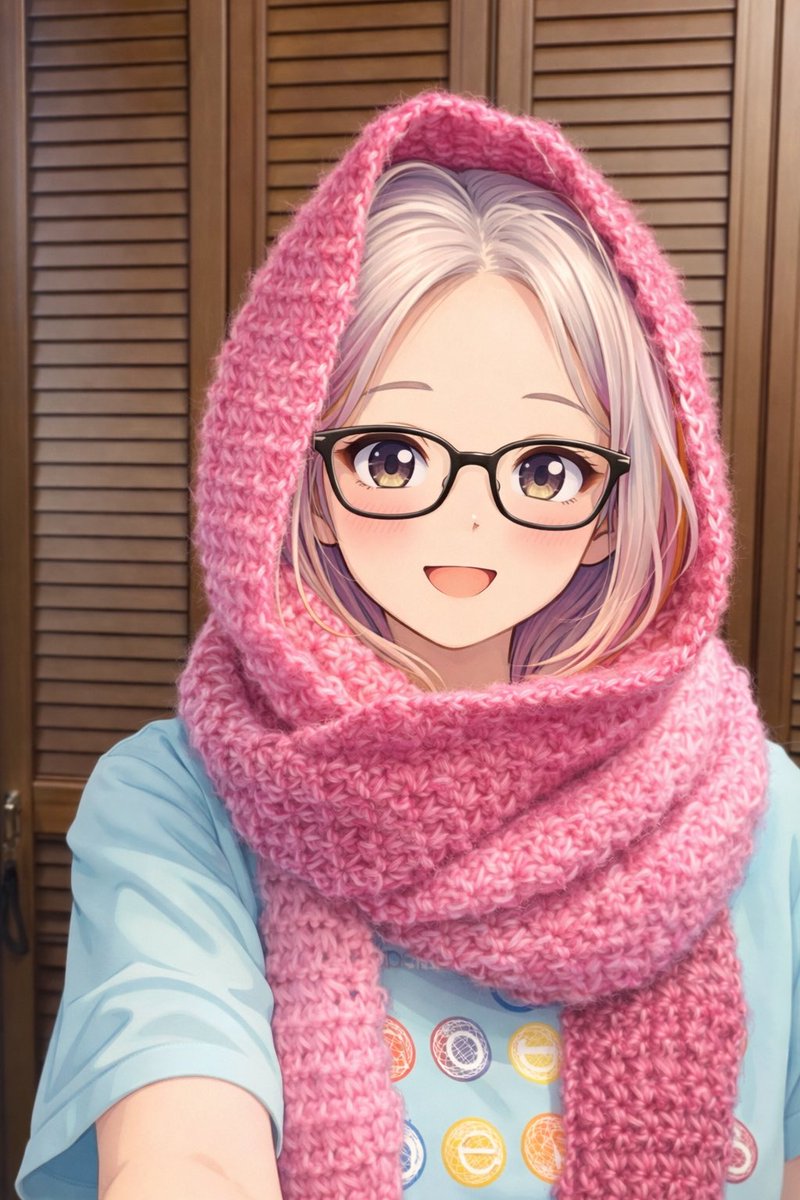 オーダー分出来たぁ🙌 オリジナル寸法、模様編み🧶 喜んでくれると良いな😚