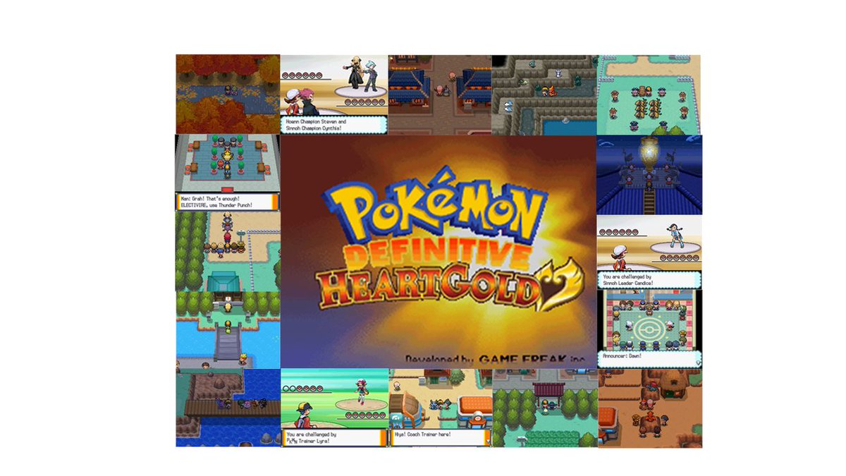 Big__Nation's tweet image. It's FINALLY here! I spent 1.5 years developing my second ever Rom Hack/Mod of Pokémon HeartGold called Pokémon Definitive HeartGold! The video linked in the follow up tweet below will go over the details + patch download! I hope you enjoy! 🙇
