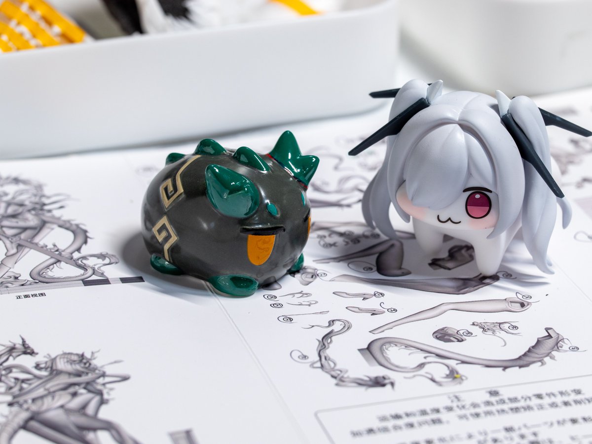 パーツチェックしてたらなんか可愛いの入ってた🐉