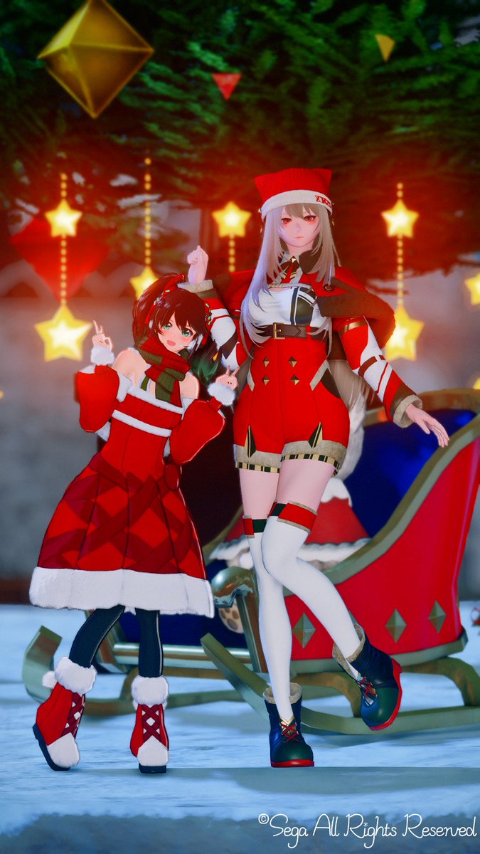 selfish_PSU's tweet photo. #2025クリスマス集会 
#PSO2NGS 
#PSO2NGS_SS 
お久しぶりのNanaさんと撮りました
お誘いいただきありがとうございます～(*^▽^*) https://t.co/T4dGqtqFss