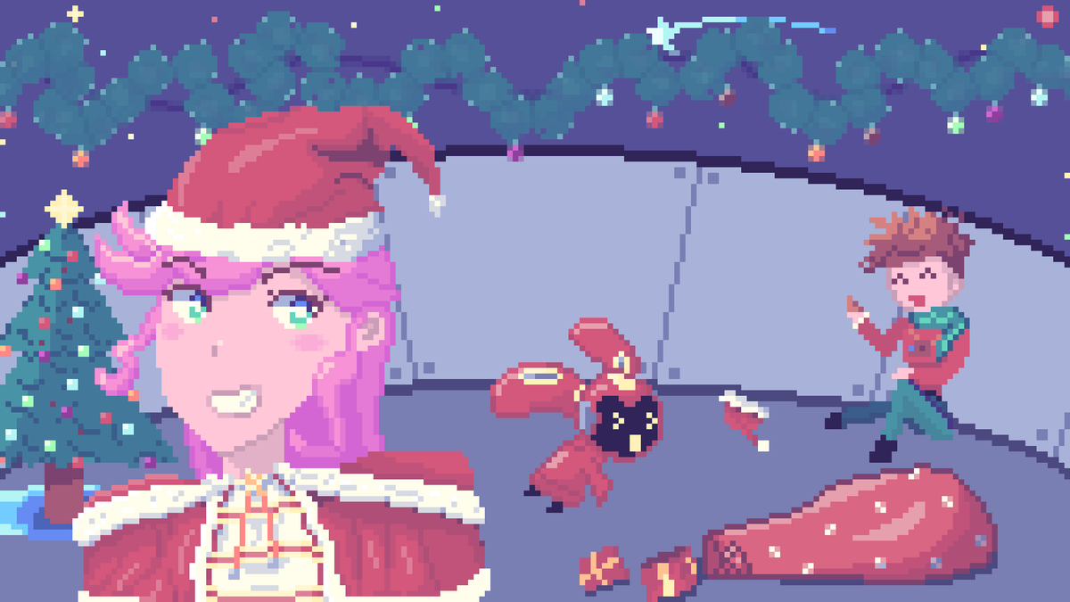 It's been super long since I posted any pixel art, but after playing Lunar Lux I really wanted to draw something to show how much I enjoyed the game!
#LunarLux #pixelart