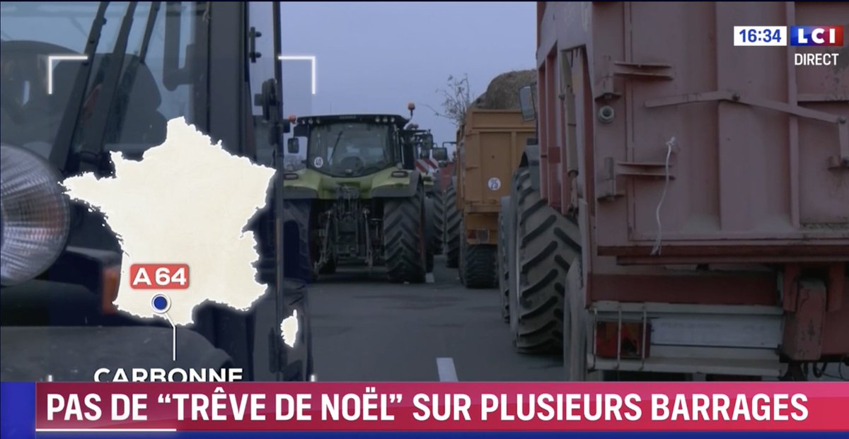 tcabarrus's tweet photo. Allez comprendre: des soignants antivax ont rejoint les agriculteurs de la coordination rurale (extrême-droite) pour réclamer... la vaccination des vaches. 🤔 https://t.co/gJzdS4PwqU