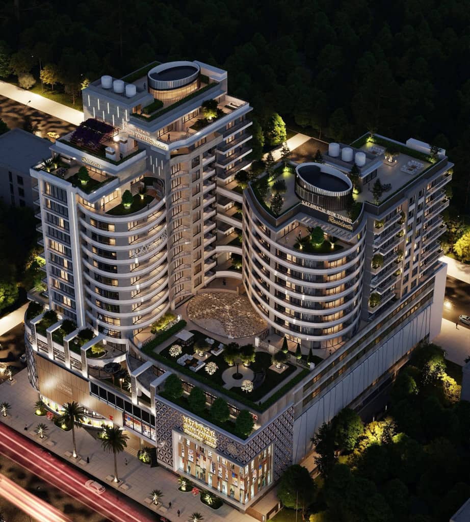 دا د کابل ښار په مرکزي نقطه، شهرنو کې د هیواد په کچه تر ټولو لوی، عصري او د نړیوالو معیارونو سره سم سوداګریز او استوګنیز کمپلېکس دی، چې د کټوازي ګروپ لخوا جوړیږي، د جوړولو لګښت یې شاوخوا (۵۰) میلیونه امریکایي ډالرو ته رسیږي او دا مهال یې نږدې ۹۰ سلنه ساختماني چارې بشپړې شوې دي.