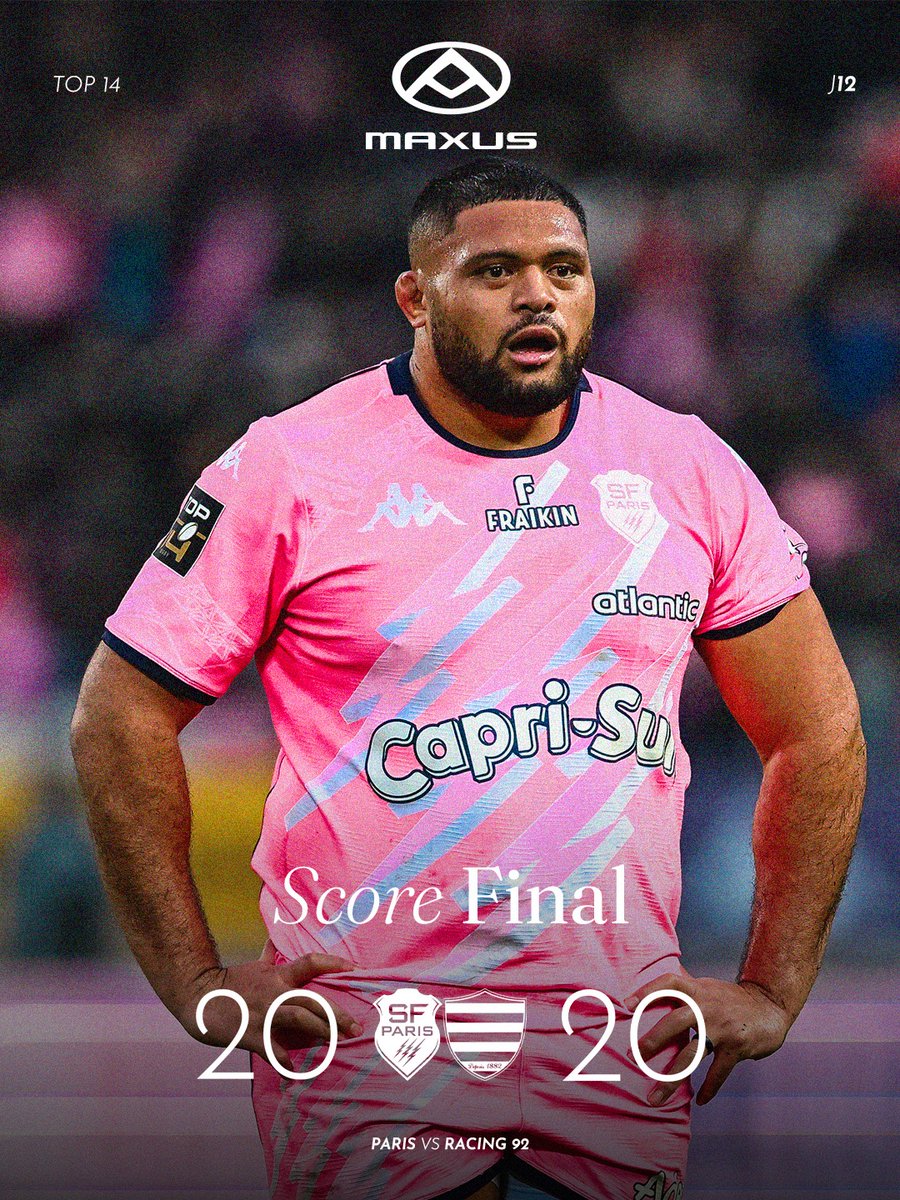 ⏹️ 𝗙𝗜𝗡 𝗗𝗘 𝗠𝗔𝗧𝗖𝗛

Les parisiens arrachent le match nul dans les derniers instants er restent invaincus à domicile 🩷