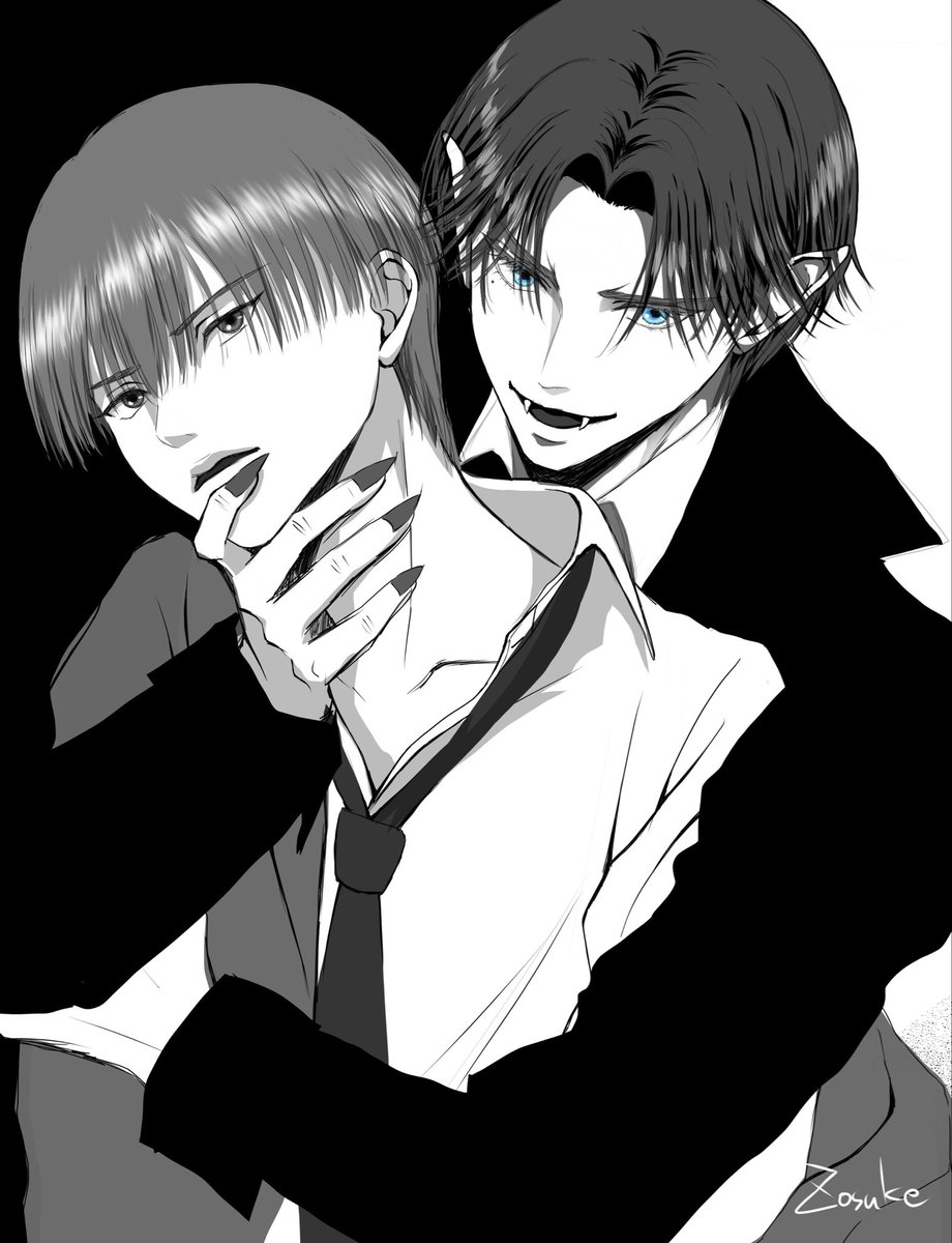zosuke_14's tweet photo. 跡日/🧛🩸
(クリスマス絵を描くつもりだったのだが…) https://t.co/UVIXH6aHva