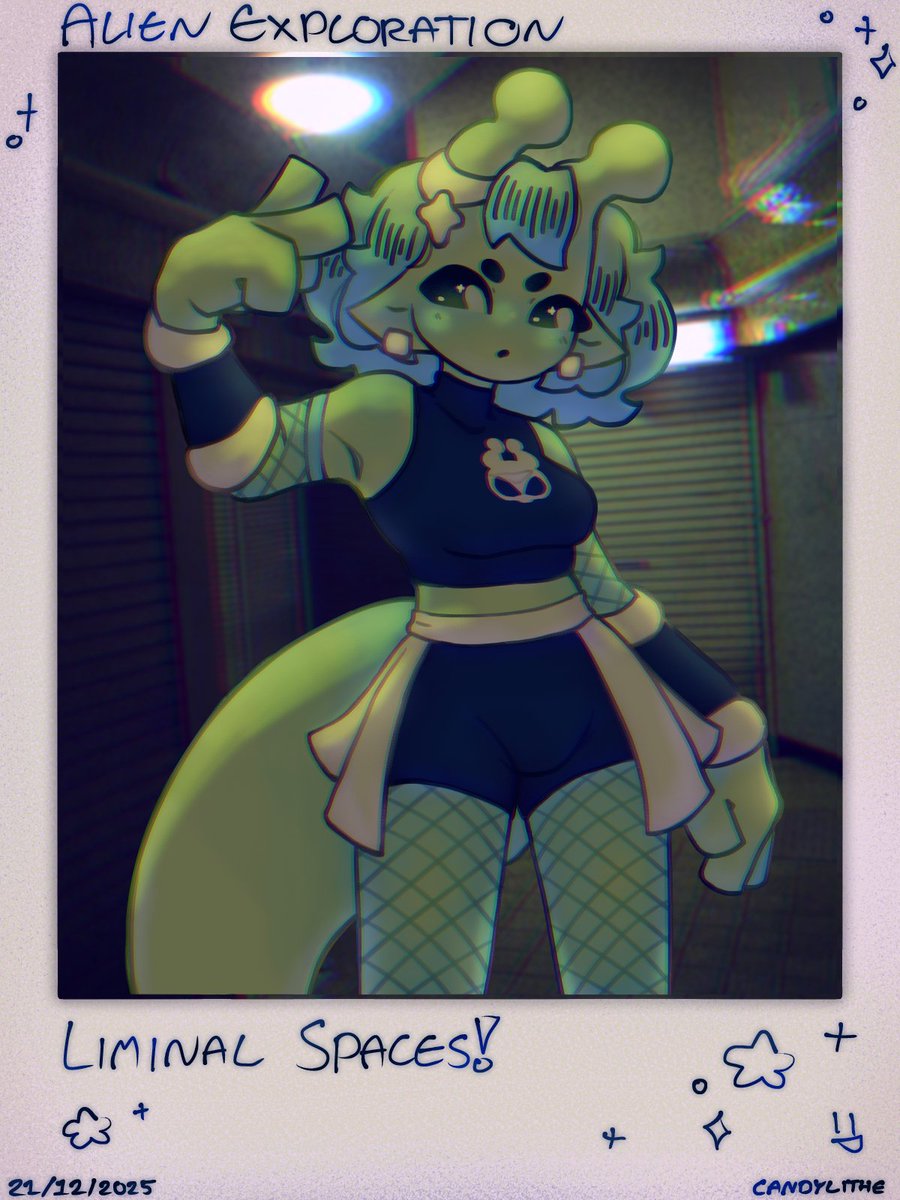 candylithe's tweet image. A Glorpi adventure :D

#glorp #Liminalspace #alien #oc