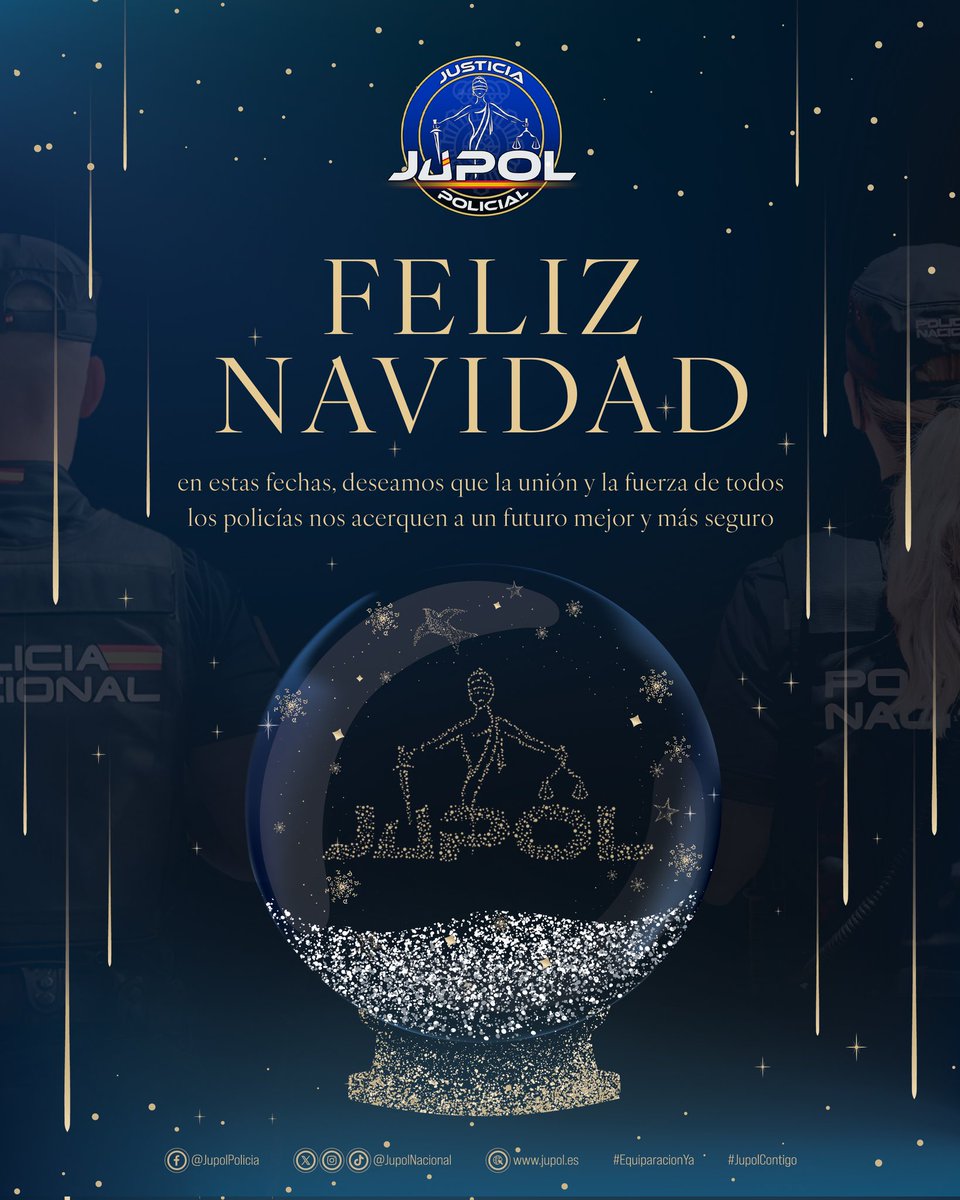 Felices fiestas a tod@s compañeros.
#EquiparacionYa 
#profesionderiesgoya