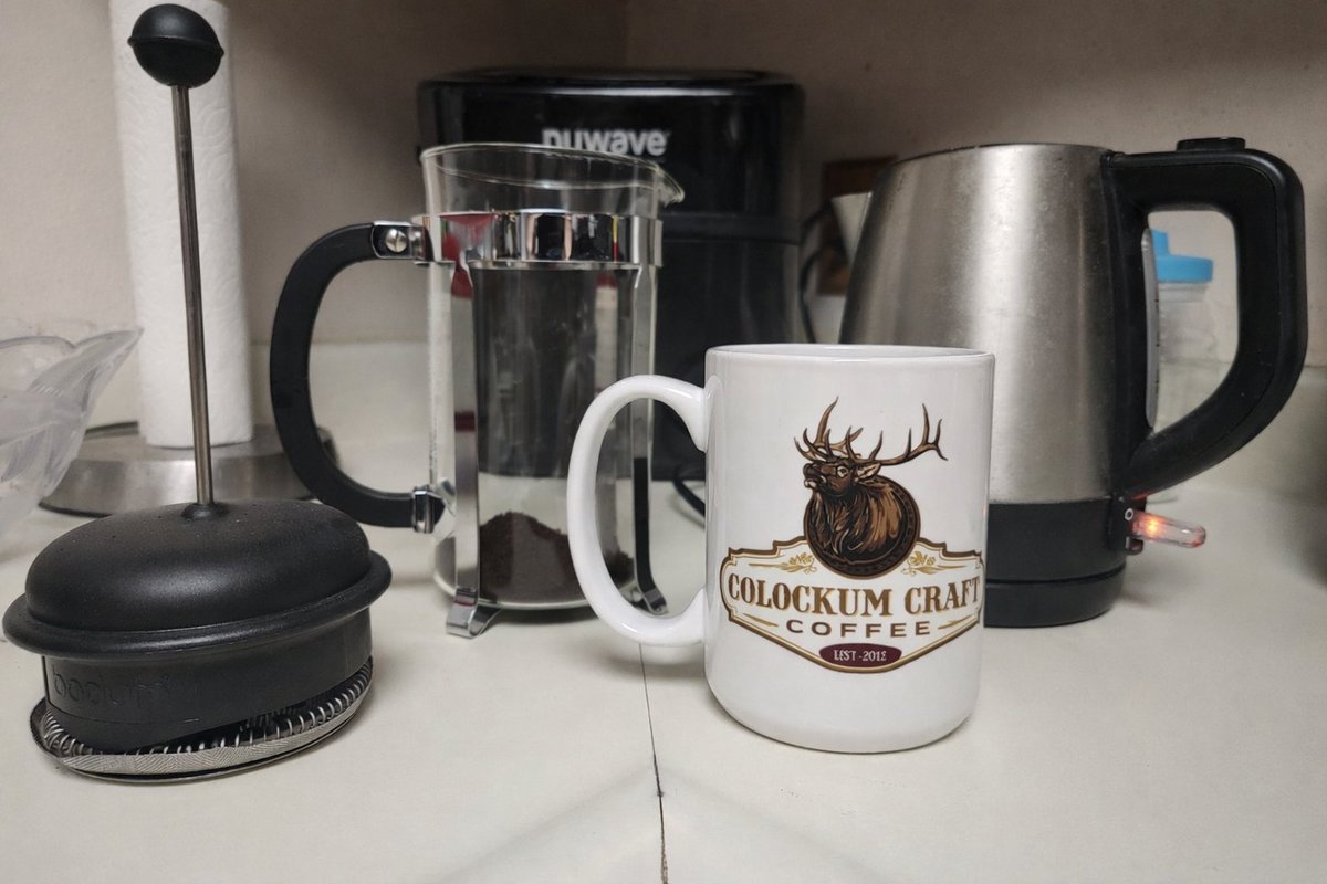 It's a good morning with Great Coffee 
Use the promo code WSMG for 5% off your purchase at colockumcraft.coffee