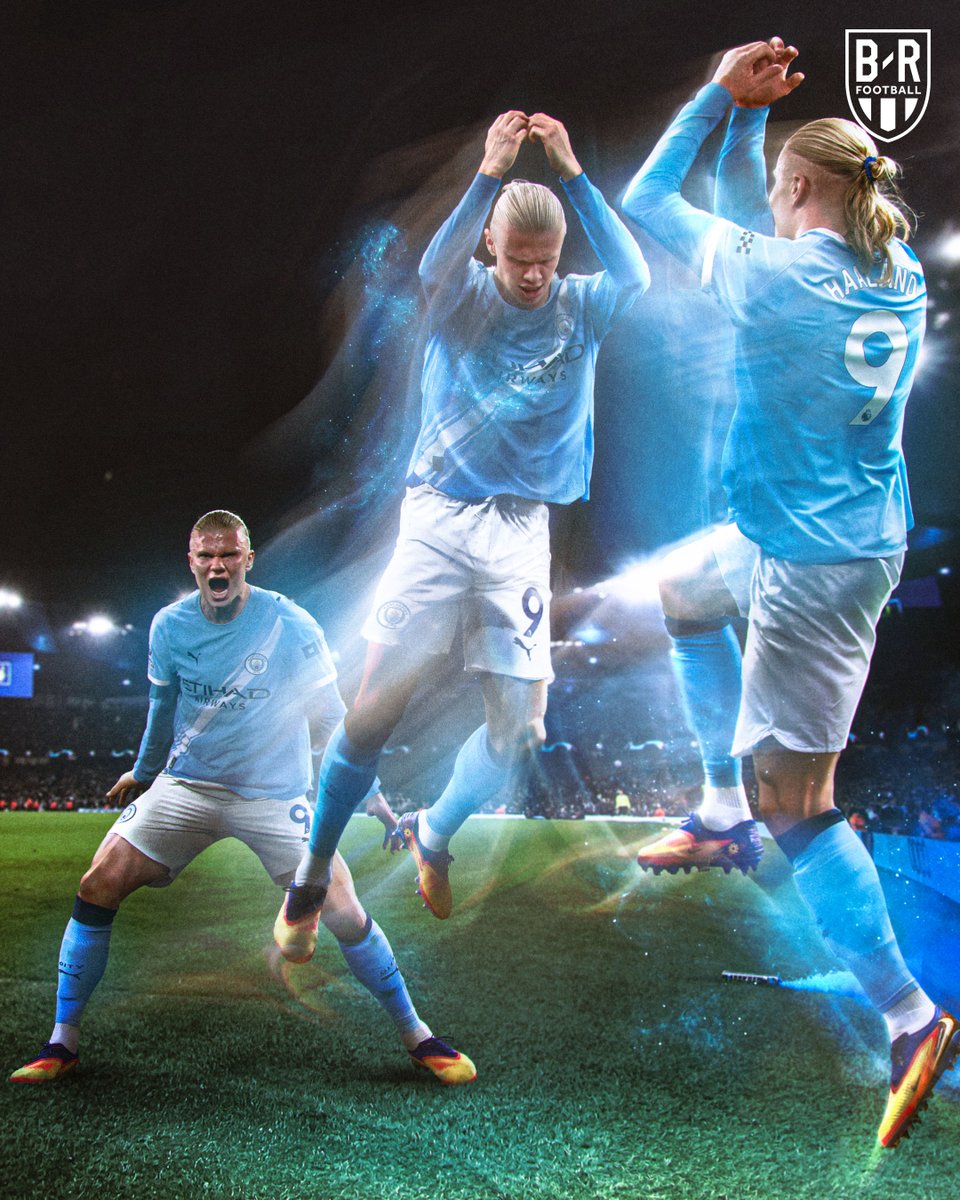 brfootball's tweet image. Erling Haaland passes Cristiano Ronaldo's total Premier League goals (103) after scoring his 104th.

And it took him 122 fewer games 😤