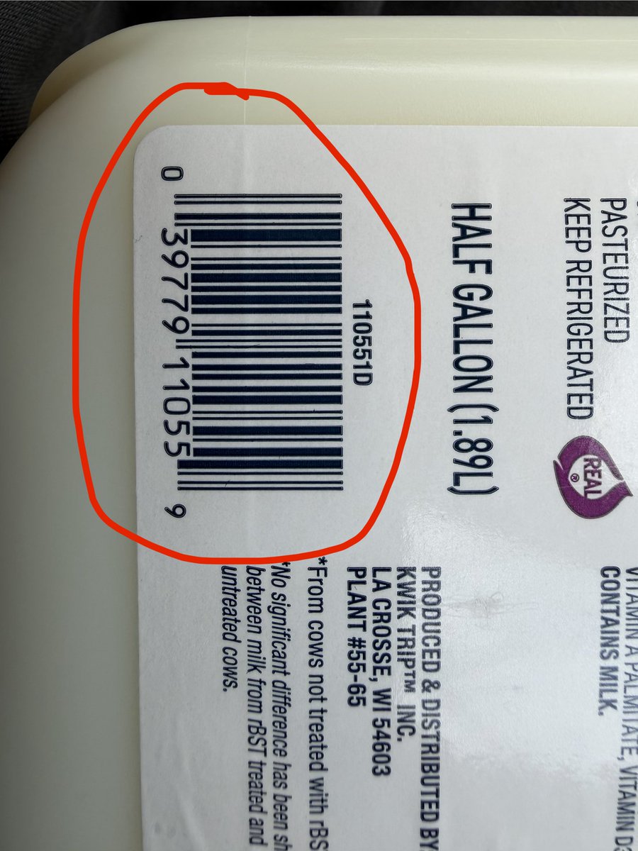 greg16676935420's tweet image. You’re telling me the Epstein files have been on this jug of milk the whole time?