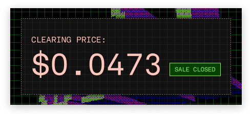 Thank you to everyone who participated in the $AI sale

- 7,412 participants
- $16.14M committed
- $473M closing FDV