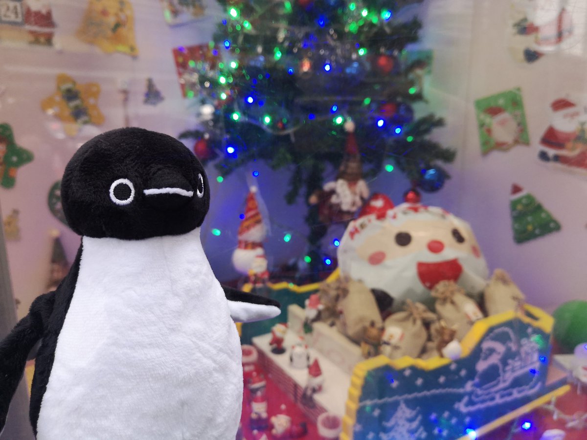 🐧「サンタさんだ！」 #Suicaのペンギン