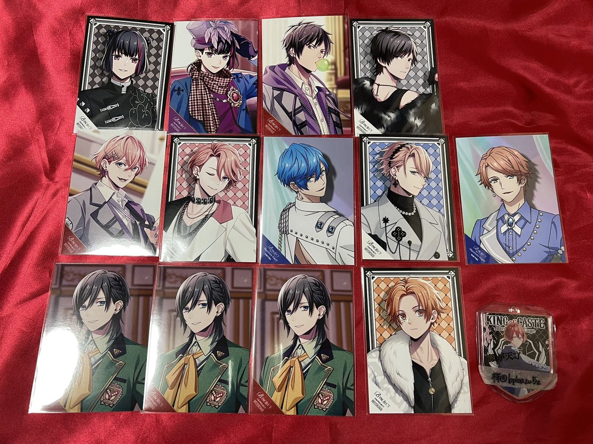 bploazu5z's tweet photo. 交換》 B-PROJECT Bプロ 特典 ブロマイド

譲→北門 是国 金城 阿修 愛染 増長 野目 唯月 遙日 不動 殿
求→3.４枚目 KoC サママリ 各１枚

コンプ目的で求めています

一部お返事待ち
優先
💖>💕>無印

郵送

お気軽にお声掛けください🙇‍♀️ https://t.co/8rr1jEwpz4