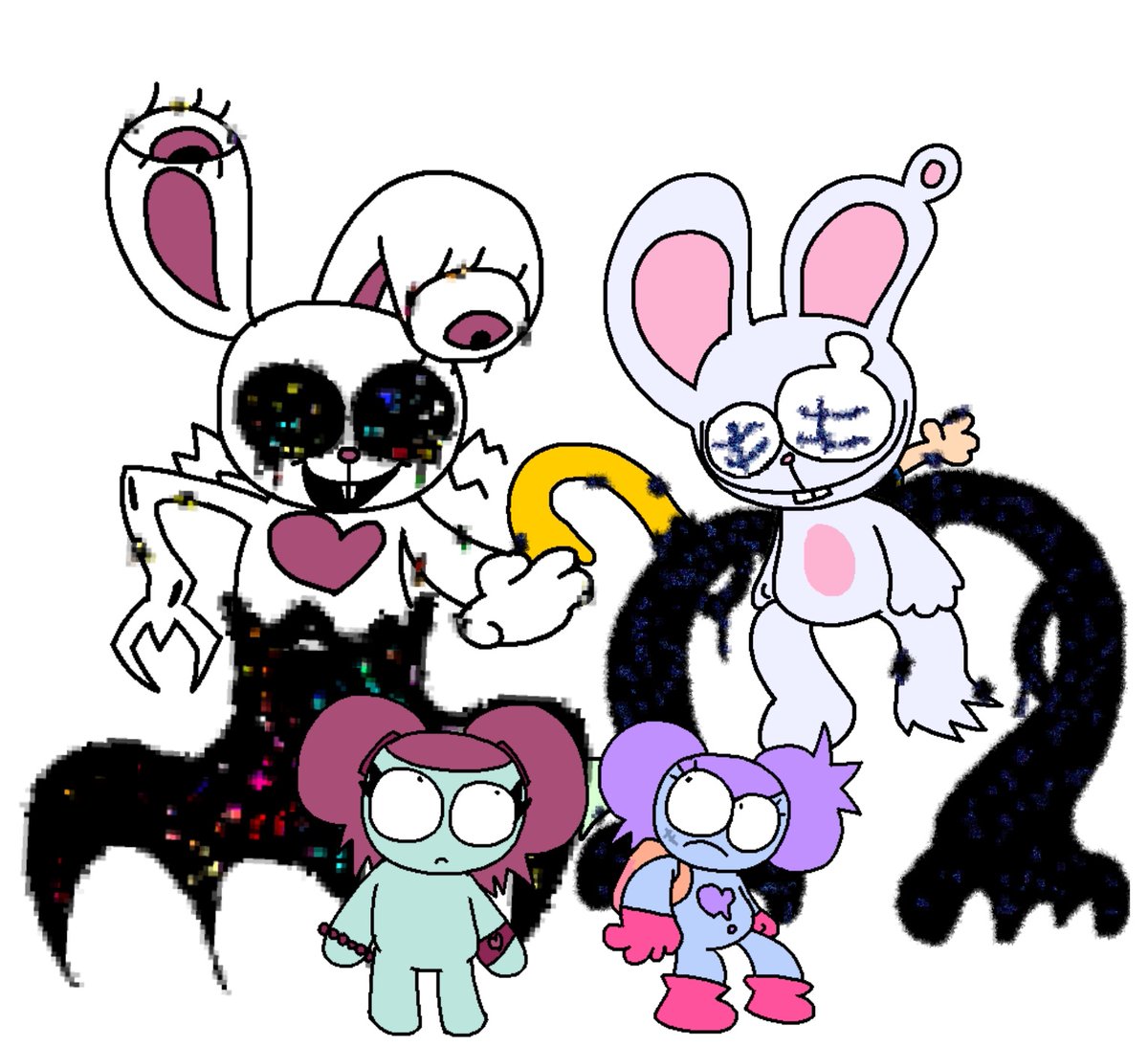 SomethingDebbie's tweet image. More Pibby stuff I made

Ft. @PotatoGues91942 and @tobikumori 

#pibby #pibbyapocalypse