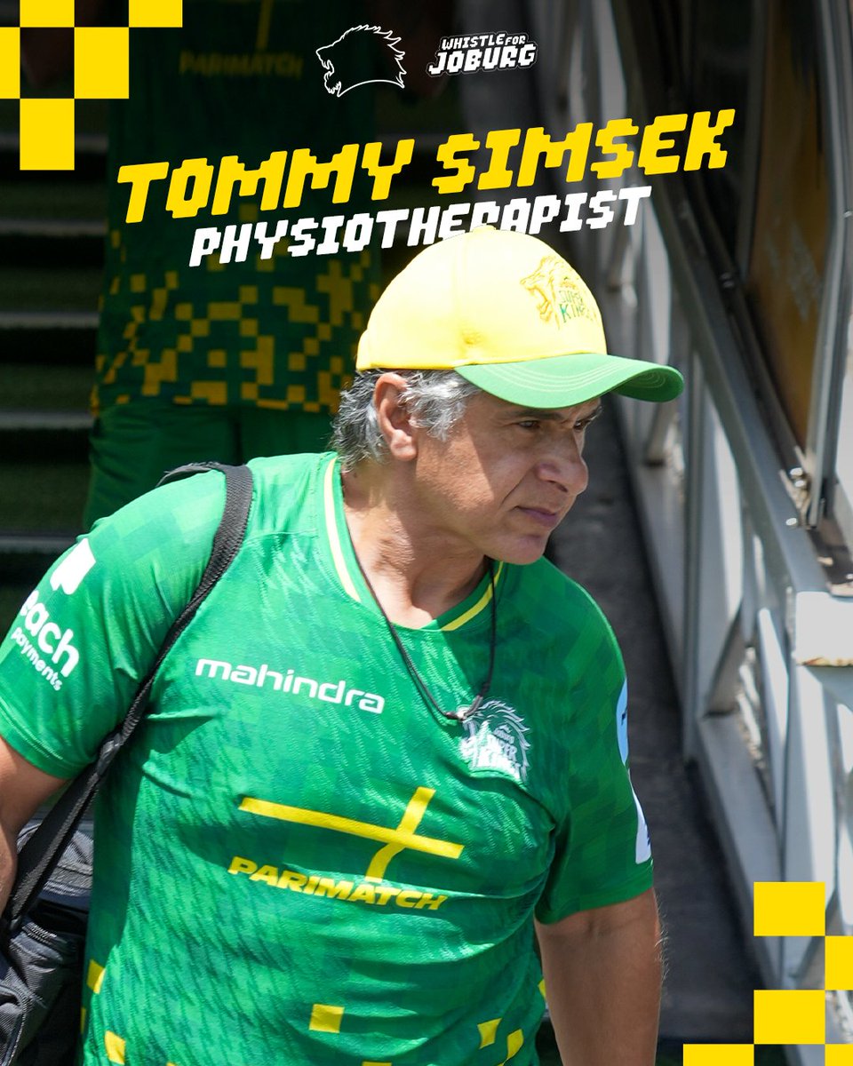 JSKSA20's tweet photo. Behind every sprint is strong recovery! ๐ช๐ผ๐ฆ
Welcome to the Bullring, Tommy Simsek! ๐๐ผ
#KingsArrival
#WhistleForJoburg
#ToJoburgWeBelong
#SA20 https://t.co/HeHc82Lbz9