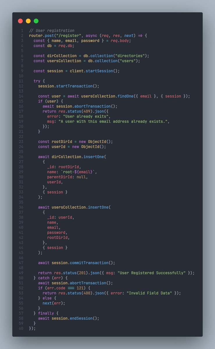ritik65477's tweet image. 🚀 Day 166 of My Web Dev Journey – Backend

Diving into: MongoDB
Last 3 days, I explored:
🔹 Transactions in Databases
🔹 Implement Transactions in MongoDB
🔹 ACID Properties
🔹 Relational vs Non-Relational Databases
🔹 Embedded vs Referenced Docs

#NodeJS #LearnInPublic #WebDev