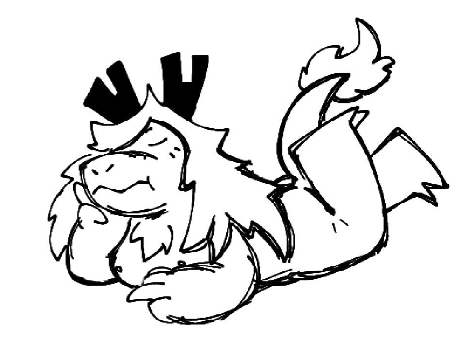 Dibujito hecho por mi leoncito querido <a href="/PabloR71507047/">ThePabloR</a> 💜