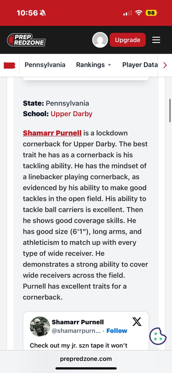 Shamarr Purnell tweet media