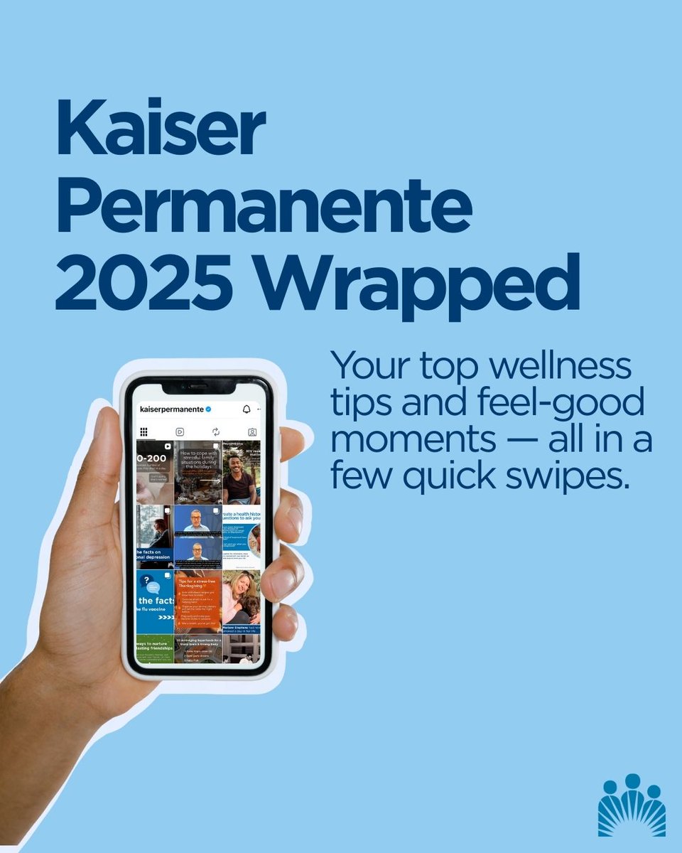 aboutKP's tweet image. We’re spotlighting the wellness moments you connected with most in 2025. From choosing antioxidant-rich foods to boosting sleep, your engagement reflected a year focused on feeling better and living well. Here’s to sharing more of your favorite health tips in 2026.