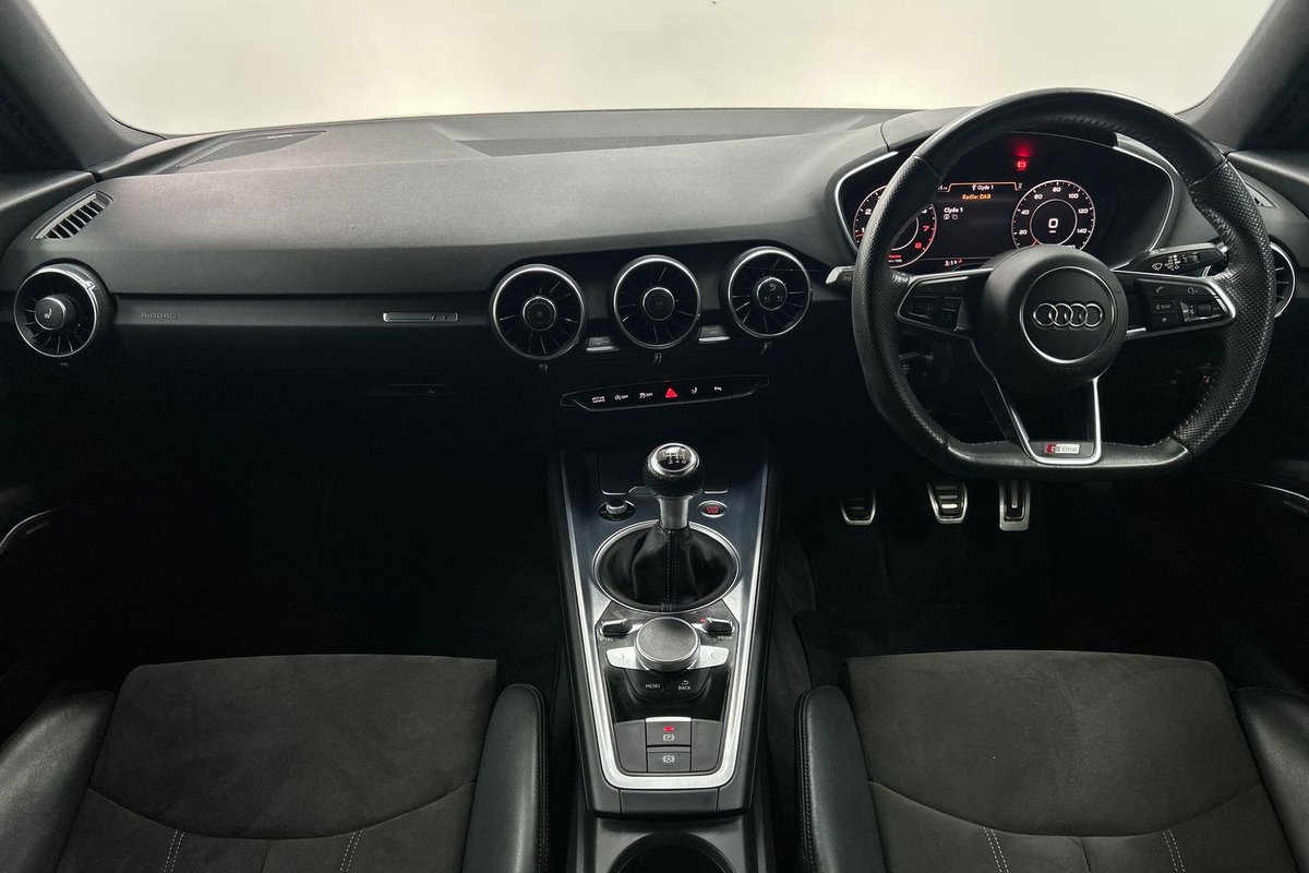 JohnClarkSelect's tweet photo. An Audi TT Black Edition, ready and waiting for you this festive season at John Clark Select Stirling 🎄🎁

🚗 18 Plate
💰 £14,800

⪢  Rear Parking Sensors
⪢  Black Edition Trim
⪢  Cruise Control
⪢  Keyless Start

Reserve online: https://t.co/mJKUOnGvpu https://t.co/TLJl62GjWv