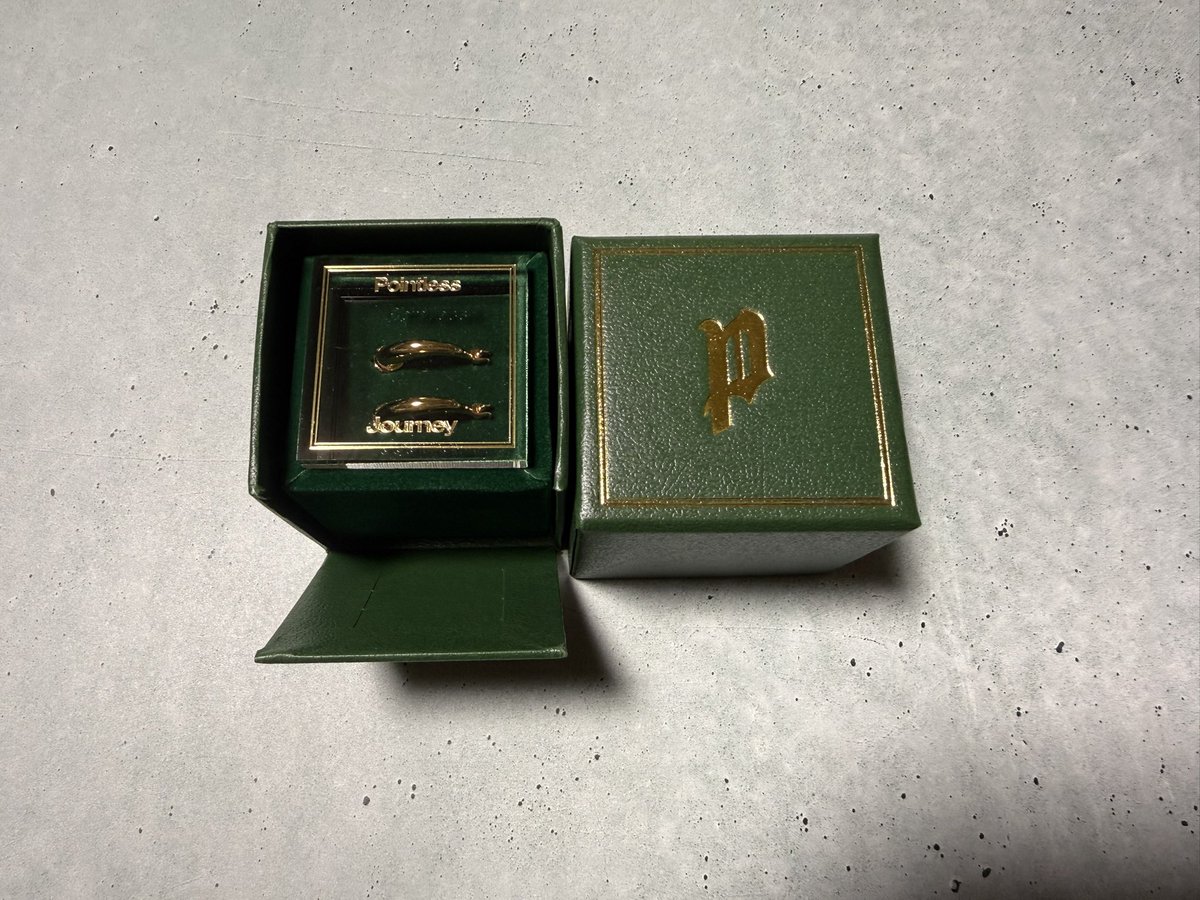 家帰ったら届いてたーーー！ POINTLESS JOURNEYのピアス。 king gnu