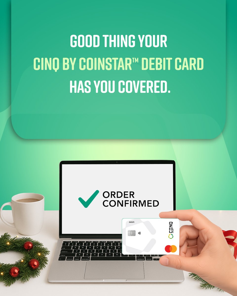 CINQ by Coinstar tweet media