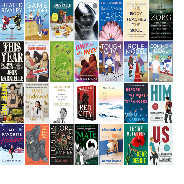 This week the Denton Public Library has 125 new books and two new movies.  New items include The Long Game, Twelve Months, Heated Rivalry, Kiss of the Basilisk, Family of Spies, Between Two Kings, Game Changer, The Dog's Table, and Tom's Crossing. wowbrary.org/nu.aspx?p=2047…