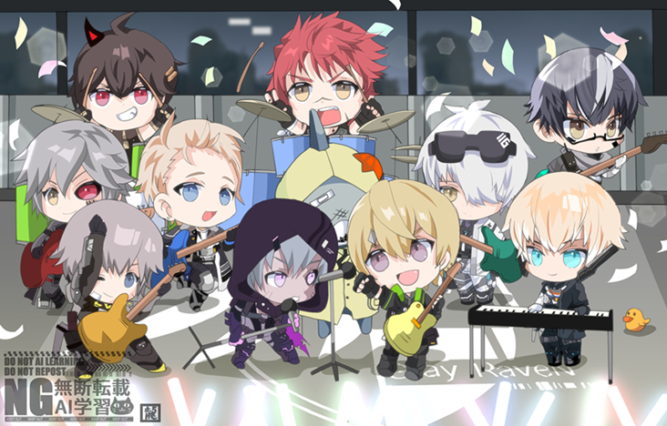 gladiusms3's tweet image. #パニグレ #パニグレ創作
再掲ですがパニグレ男子