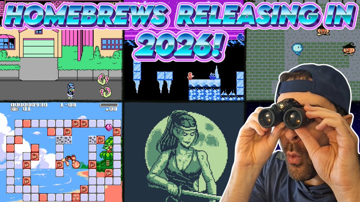 There's some great retro indies slated to release in 2026. Let's look ahead at some of these to look forward to!

📺WATCH: youtu.be/ki5cHZfJ-Gc