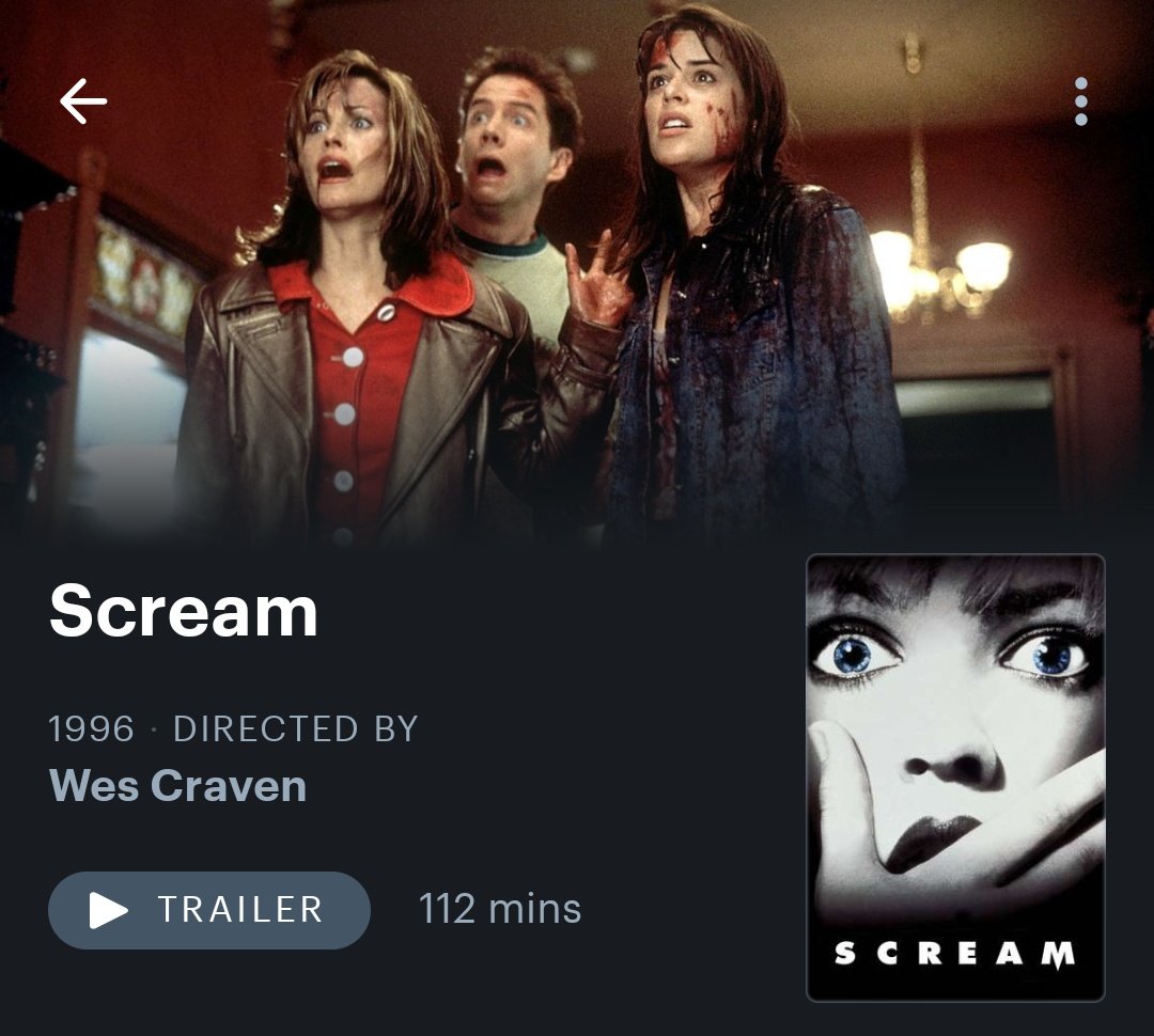 29 anos de scream 
29 anos de sidney prescott 
29 anos de hello sidney 
29 anos de ghostface