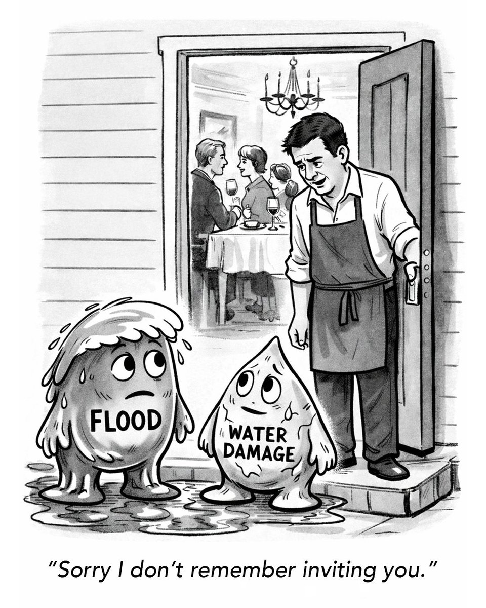 QUICKDAM's tweet image. Two things no one wants showing up over the holidays, flooding and water damage.

Keep Quick Dam on hand for unwanted guests.

#QuickDam #PreventWaterDamage #UnwantedGuests #FloodProtection #StormPrep