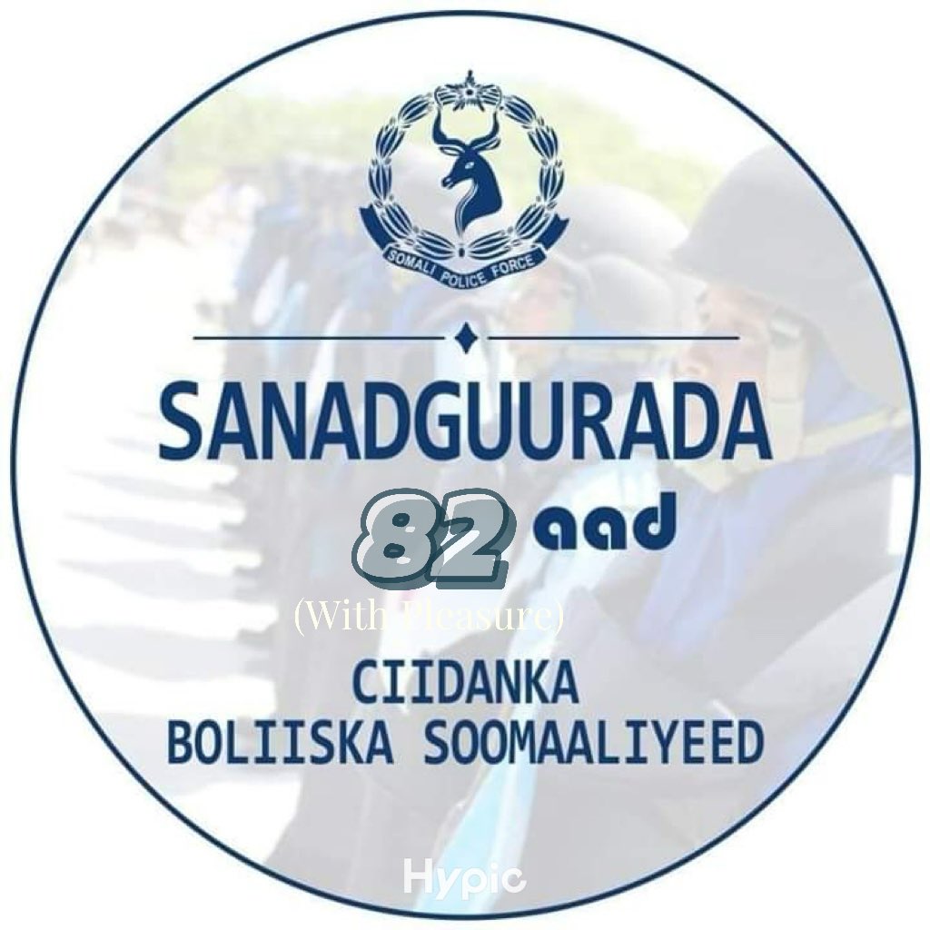 Hambalyo Hambalyo

Ciidanka Boliiska Soomaaliyeed
Sanad-guuradii 82aad 
(1943 - 2025)

Dhammaan qeybaha kala duwan ee Ciidanka Booliiska Soomaaliyeed munaasabadda sanad-guurada 82aad ee aasaaskii ciidanka 20-kii December 1943 

Ciidanku Waa Astaan Qaran 🇸🇴
20 December 2025