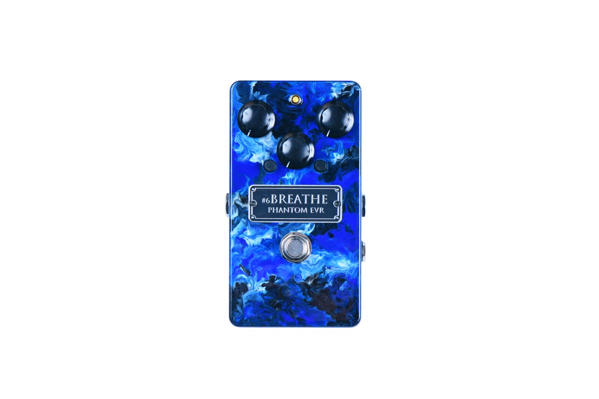 Phantom EVR 新作】 最新オーバードライブペダル“#6 Breathe” の発売