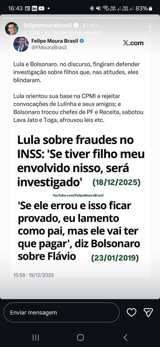 morcegonius's tweet photo. @GugaNoblat @BlogdoNoblat Diferença é a sua bajulação ou seus motivos financeiros.
Fonte: @FMouraBrasil 
👆🏾 aprenda a ser jornalista com esse profissional. https://t.co/IPhzL9xHfO