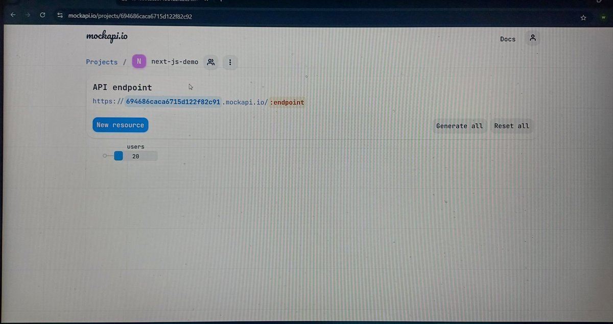 KomalSathvik's tweet image. Found a really good website for mock API'S and honestly it's been so good for testing. Using it most of the times of now 
But yeah still has some limitations make sure you see it before using.
🔗 mockapi.io
#buildinpublic #API #mockapi