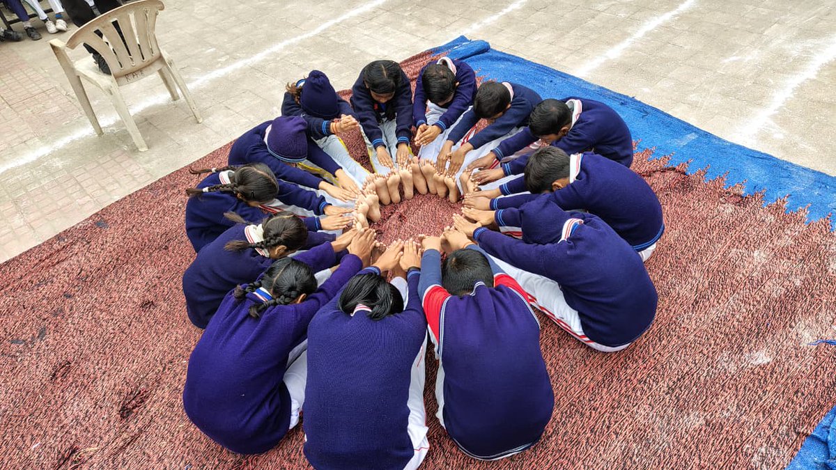 cballahabad's tweet photo. 🏅🎉 R.A.B. Public School celebrated Annual Sports Day with Udaan Special School, highlighting inclusion and sportsmanship. Students enjoyed races, PT, Yoga, a human pyramid, and special wheelchair events. 
@pddecc https://t.co/EazCVqhOtg