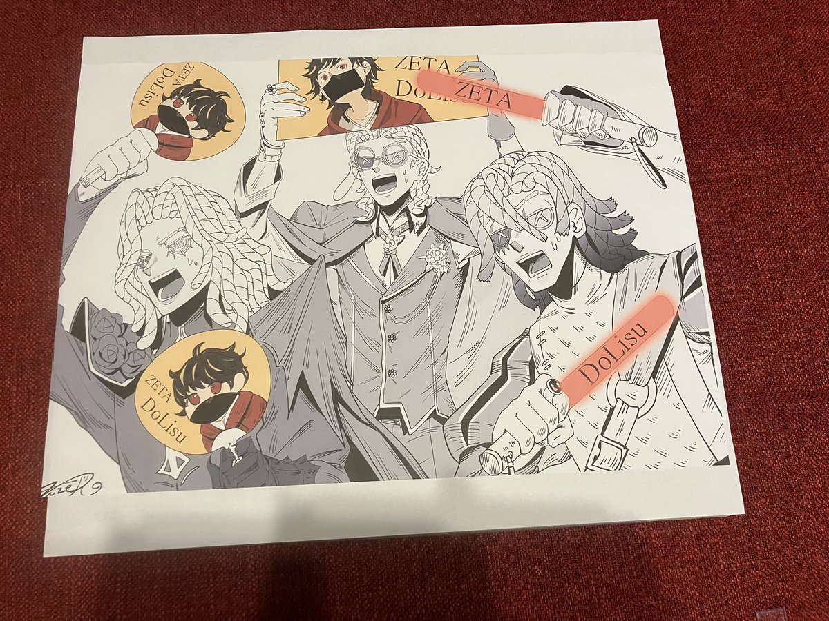 応援パネル手作りしました(A3+ダンボール)

ははははは!!!!
めちゃくちゃ可愛いwwwww 