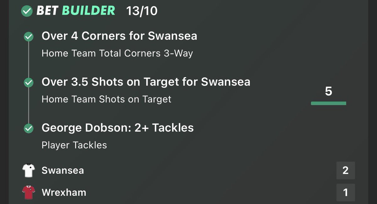 BetLabFootball's tweet image. Cash it ✅💰

The bet has been resettled as a win