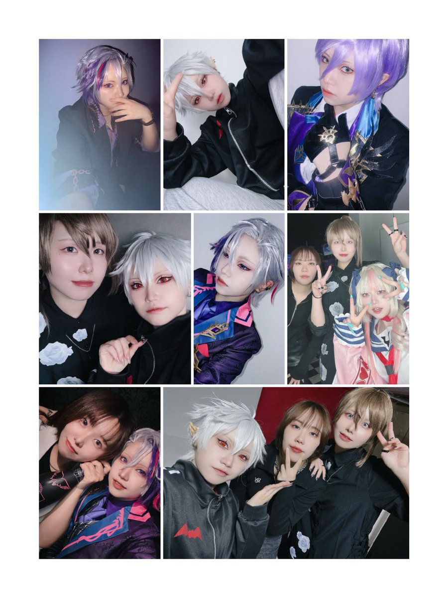 cos12rua12's tweet photo. 今年の総決算✨
9月頃からやる気が出て4キャラ(借り物含む)3撮影でございました！！ご一緒してくれたいつメンたち本当にありがとう〜🫶💕来年は既に3キャラ分衣装買ってますので確実に3回は撮影に行きます。対戦よろしくお願いします！！
これからものーんびり自分のペースで楽しくやってくぞ👊✨ https://t.co/gSiT5px1TI