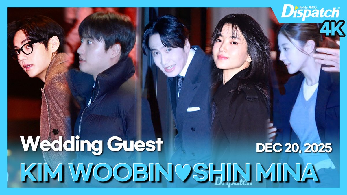 [🎥] '방탄소년단' 뷔➡️이세영('BTS' V➡️LEE SEYOUNG), 김우빈·신민아 결혼식

youtu.be/52iS6RGEWKk

#뷔 #류준렬 #카더가든 #안보현 #임주환 #도경수 #이광수 #이병헌 #박경림 #남주혁 #배정남 #공효진 #엄정화 #유해진 #김태리 #이세영 #김우빈 #신민아 #결혼식 #WEDDING #디스패치 #dispatch