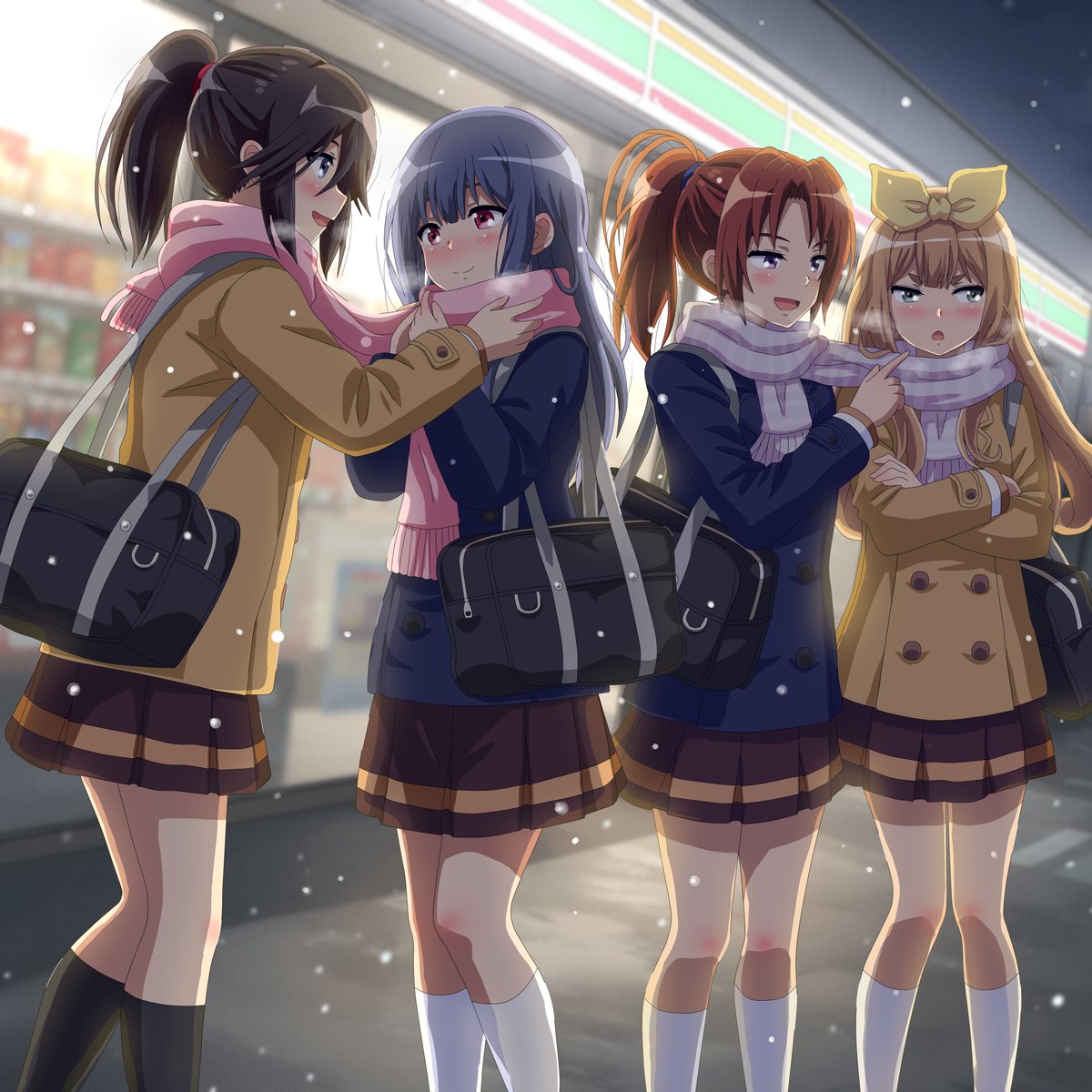 響けユーフォニアム #傘木希美 #鎧塚みぞれ #中川夏紀 #吉川優子