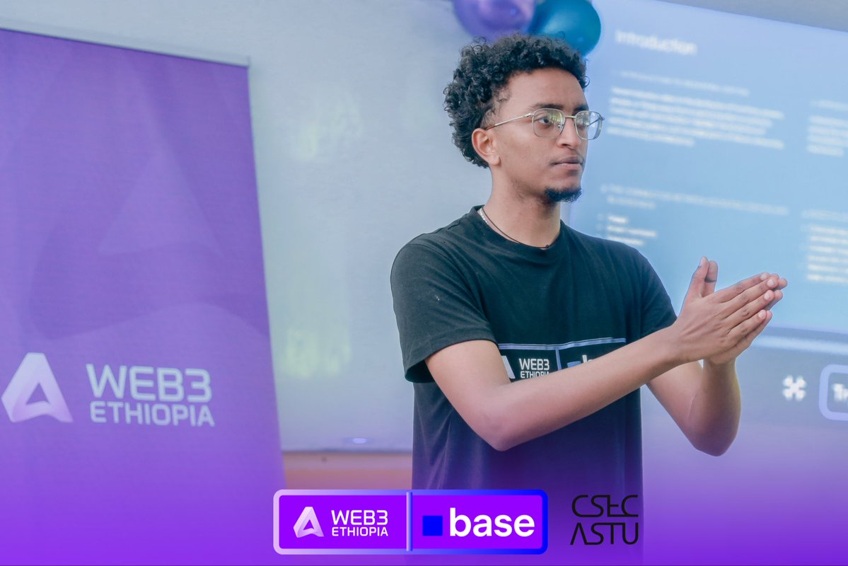 Web3Ethiopia's tweet image. 📍 ASTU

Second stop of the Web3 Ethiopia University Tour ! 130+ students, 2 packed rooms, one shared mission: learning Web3 and building for the future 🚀

@BasedEastAfrica